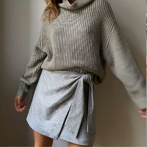 Aritzia Wilfred Wrap Front Skirt